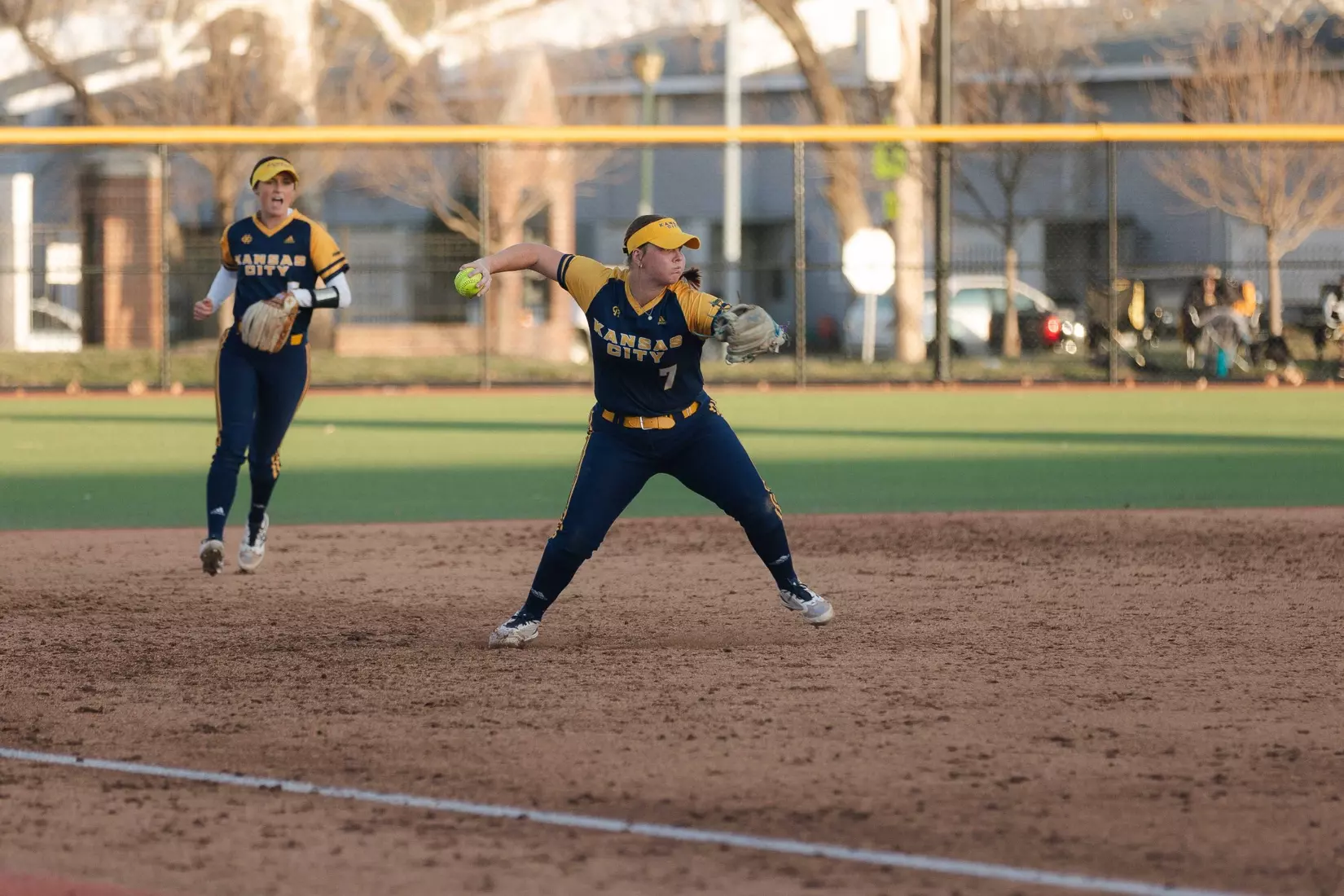 Kansas City Softball fell to nationally-ranked Missouri in the Roos' 2024 home opener on Mar. 6.
