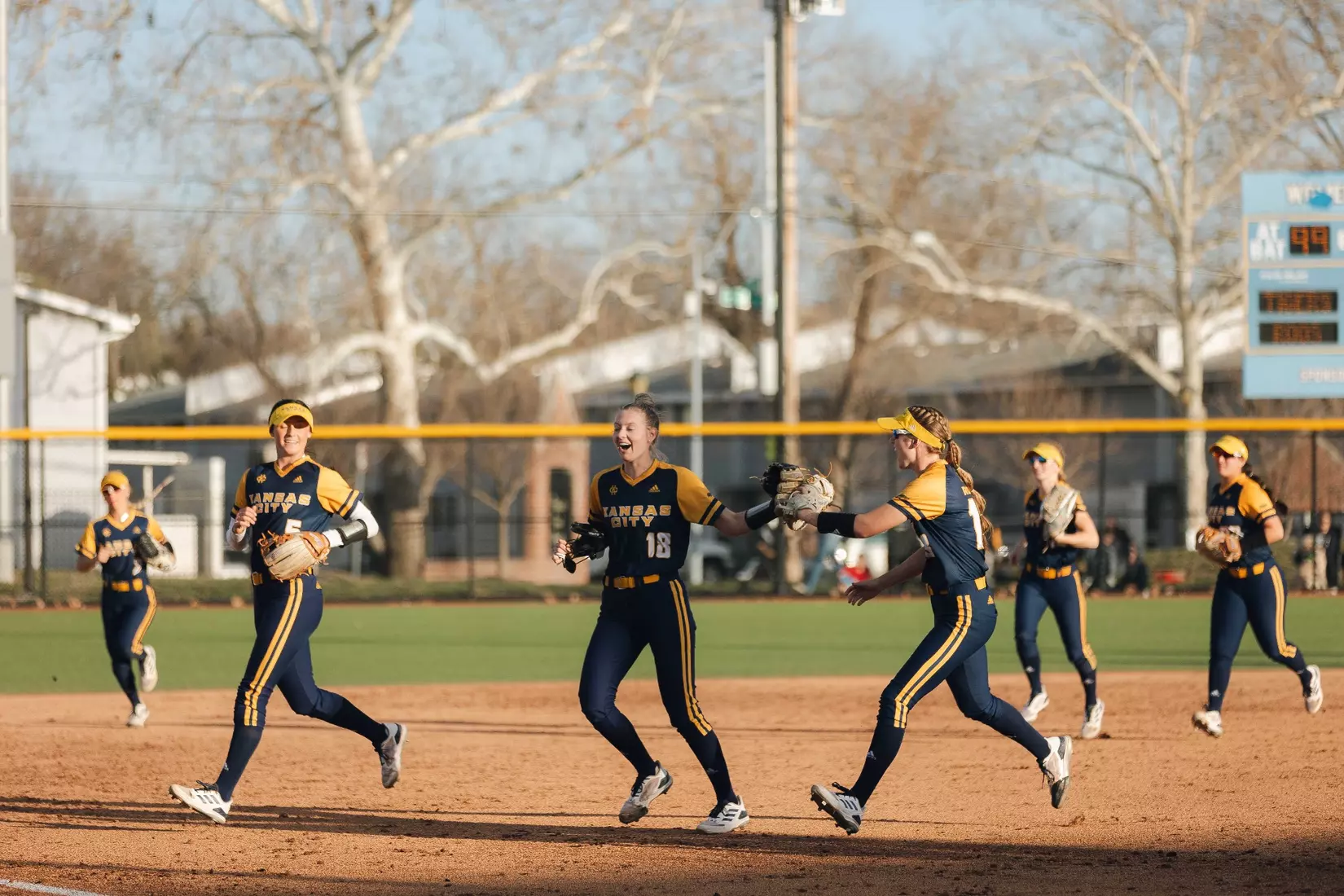 Kansas City Softball fell to nationally-ranked Missouri in the Roos' 2024 home opener on Mar. 6.