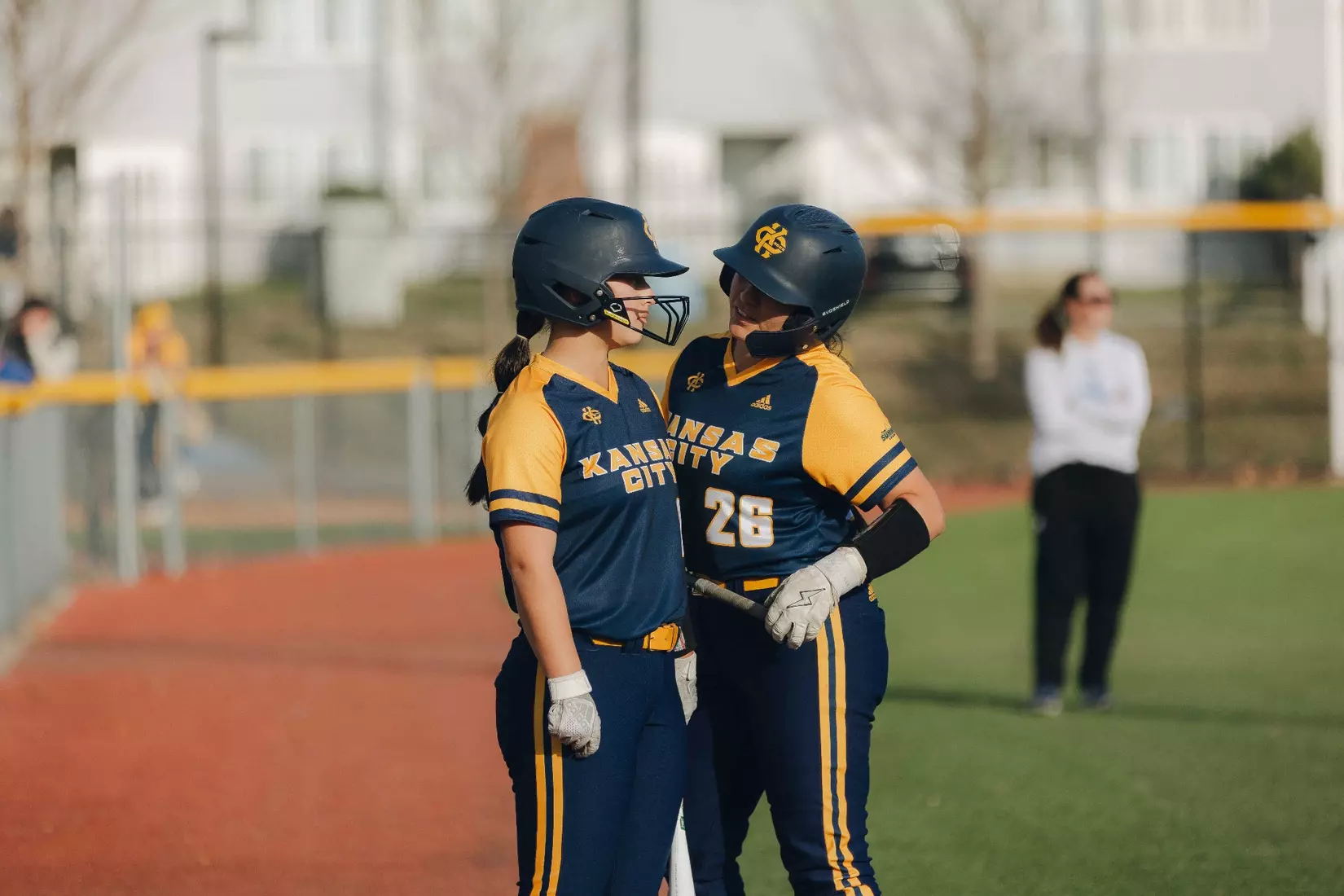 Kansas City Softball fell to nationally-ranked Missouri in the Roos' 2024 home opener on Mar. 6.