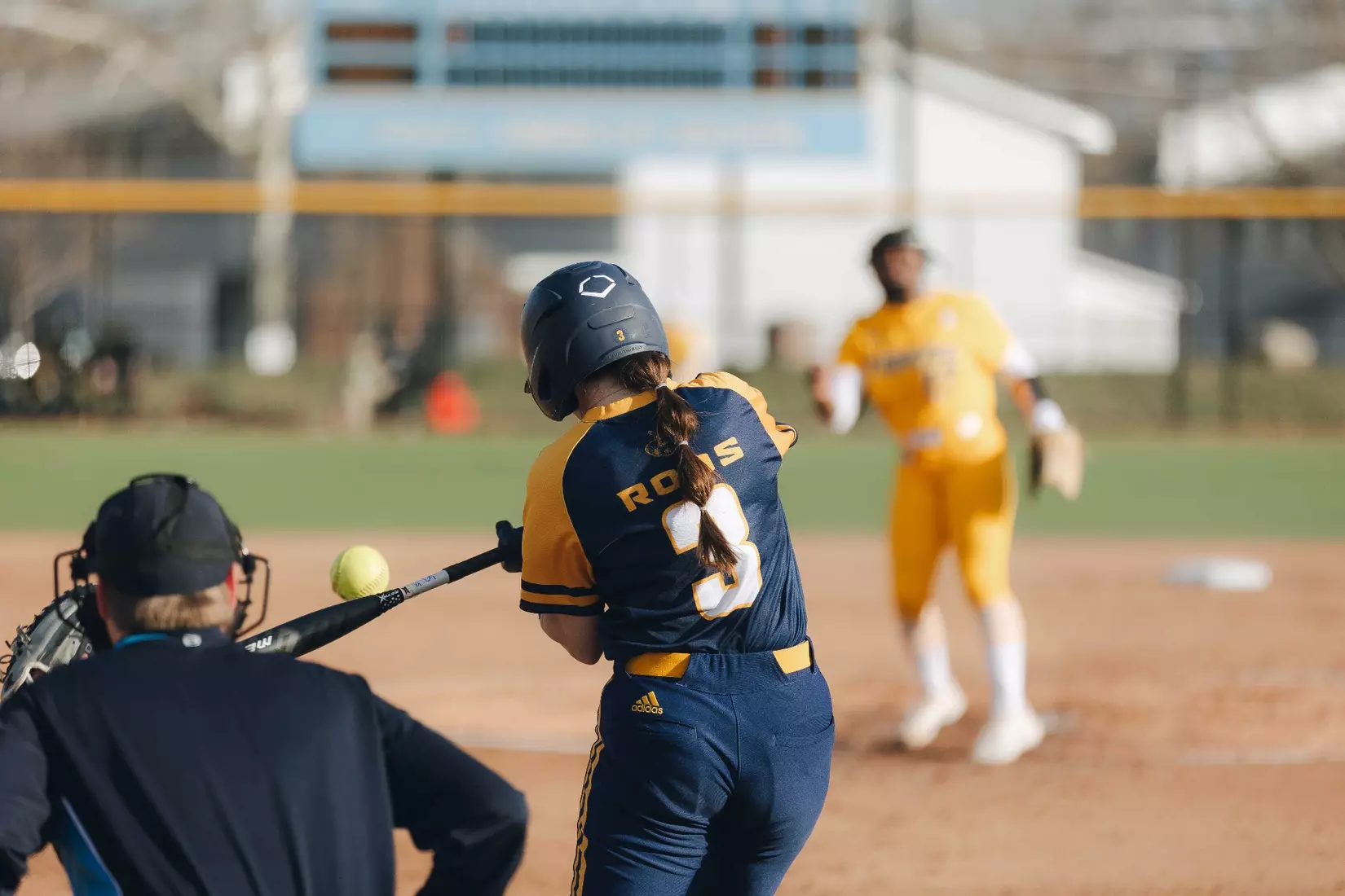 Kansas City Softball fell to nationally-ranked Missouri in the Roos' 2024 home opener on Mar. 6.