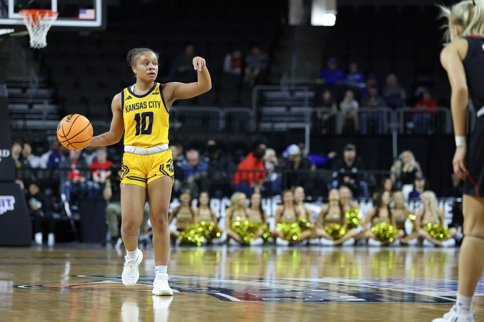 Kansas City Women's Basketball falls to No. 9 Omaha, 61-55, in the first round of the Summit League Conference Tournament.