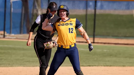 BROOKINGS, SD: May 10: The Summit League Softball Tournament on May 10, 2024 in Brookings, SD. (Photo by Dave Eggen/Inertia)