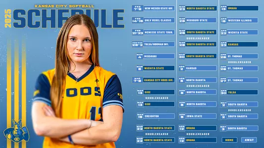 2025 Softball schedule updated