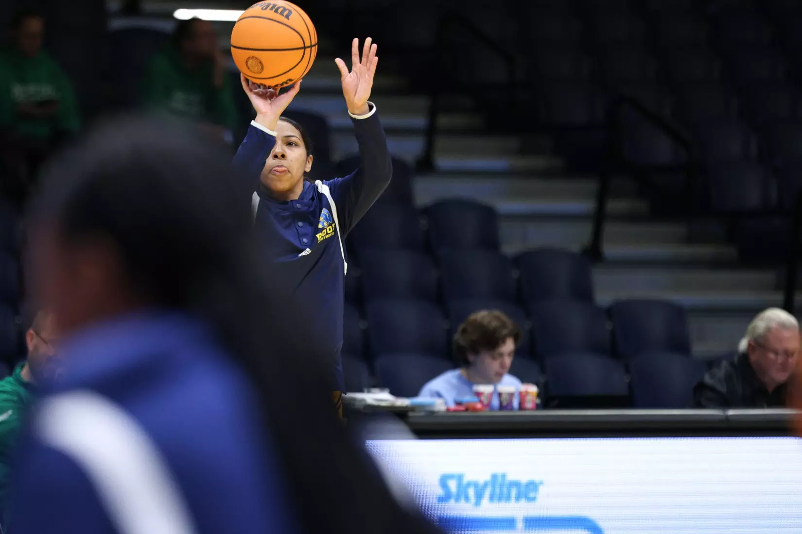 Kansas City Women's Basketball fell to North Dakota 60-63 in its home opener. Alayna Contreras led the Roos from the field with 16 points.