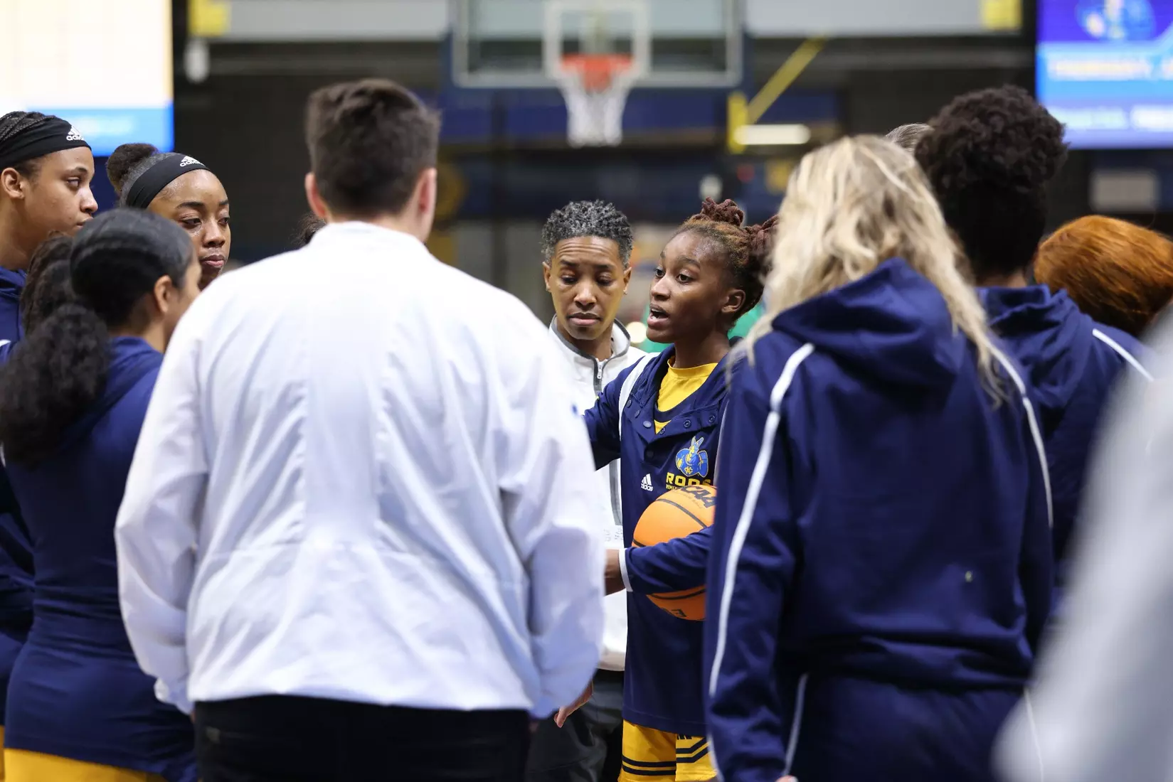 Kansas City Women's Basketball fell to North Dakota 60-63 in its home opener. Alayna Contreras led the Roos from the field with 16 points.