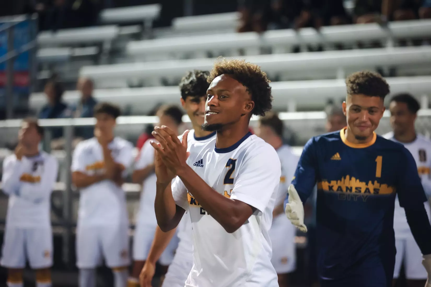 Raphael Kistmann, Timothy Ospina, and Wade Muttitt — all seniors — each scored to lead the team to a 3–1 victory over St. Thomas on October 18th, 2025.