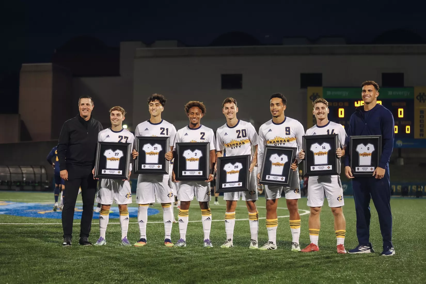 Raphael Kistmann, Timothy Ospina, and Wade Muttitt — all seniors — each scored to lead the team to a 3–1 victory over St. Thomas on October 18th, 2025.