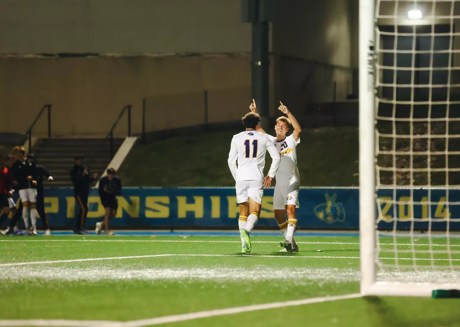 Raphael Kistmann, Timothy Ospina, and Wade Muttitt — all seniors — each scored to lead the team to a 3–1 victory over St. Thomas on October 18th, 2025.
