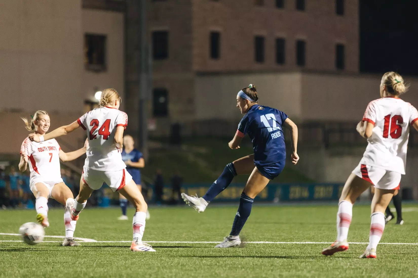 Women’s soccer finishes in a 1–1 draw with South Dakota on October 9, 2025