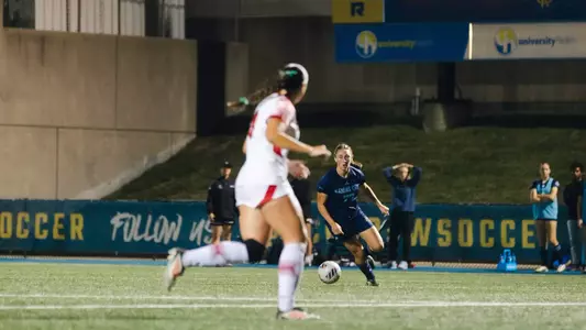 Women’s soccer finishes in a 1–1 draw with South Dakota on October 9, 2025