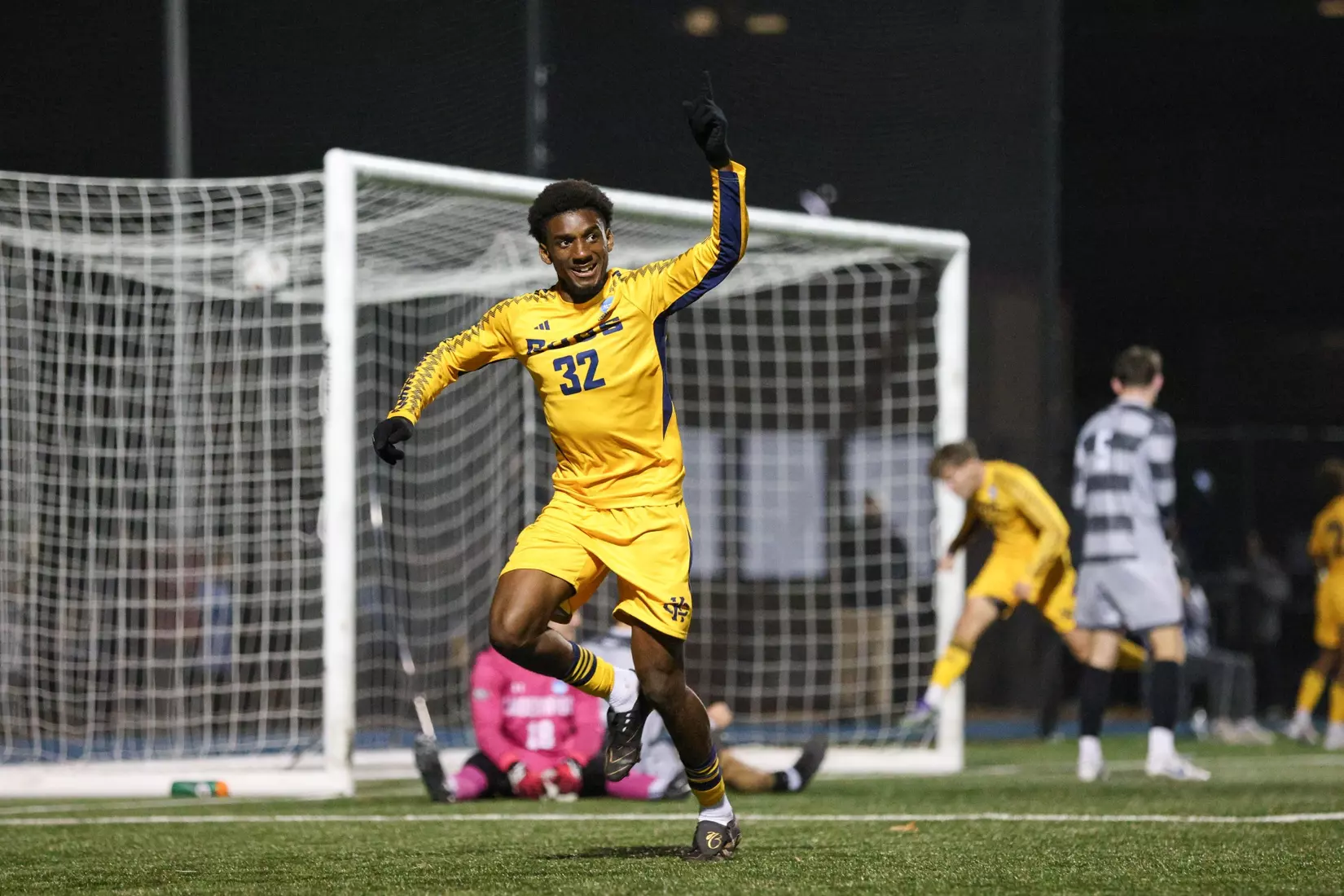 The Roos hosted their first NCAA Championship game in program history, marking a major milestone during only its second trip to the NCAA Tournament. The Roos secured a 1–0 win over Lindenwood behind steady possession and disciplined defensive play. This further advances them into postseason action and highlights the program’s continued growth on the national stage. They will next play at Stanford on Nov. 23 at 7 p.m. CST.