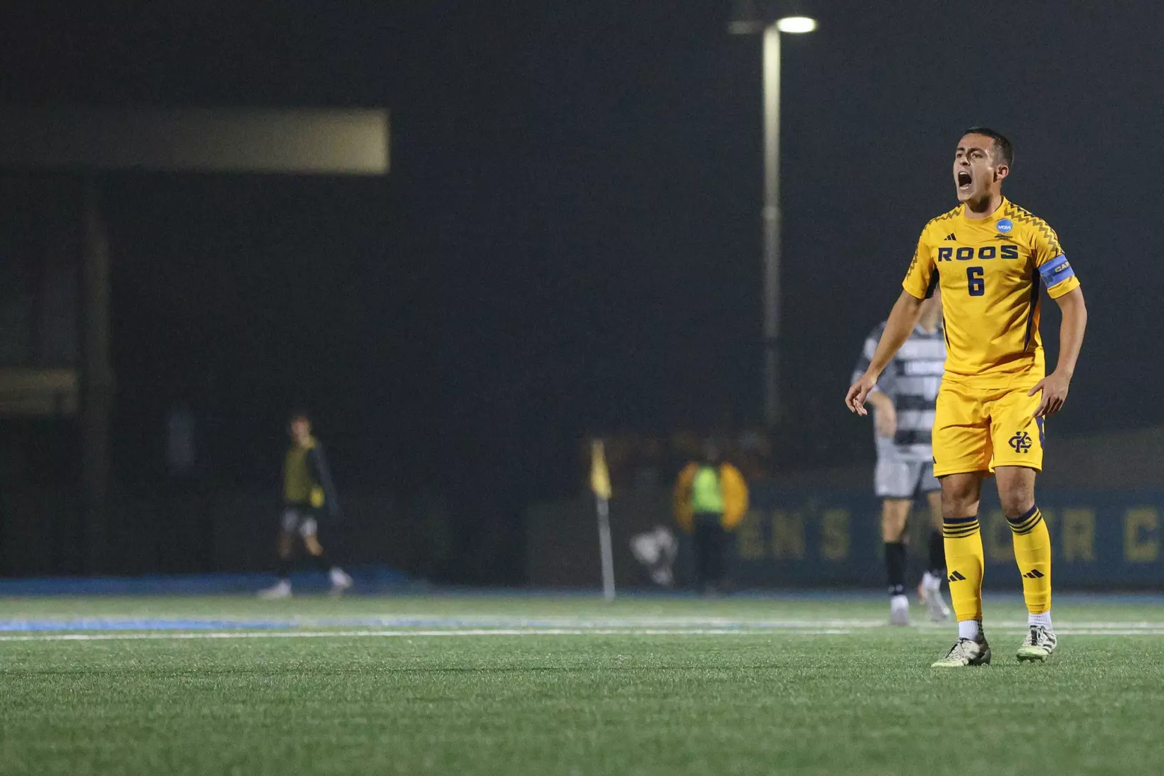 The Roos hosted their first NCAA Championship game in program history, marking a major milestone during only its second trip to the NCAA Tournament. The Roos secured a 1–0 win over Lindenwood behind steady possession and disciplined defensive play. This further advances them into postseason action and highlights the program’s continued growth on the national stage. They will next play at Stanford on Nov. 23 at 7 p.m. CST.