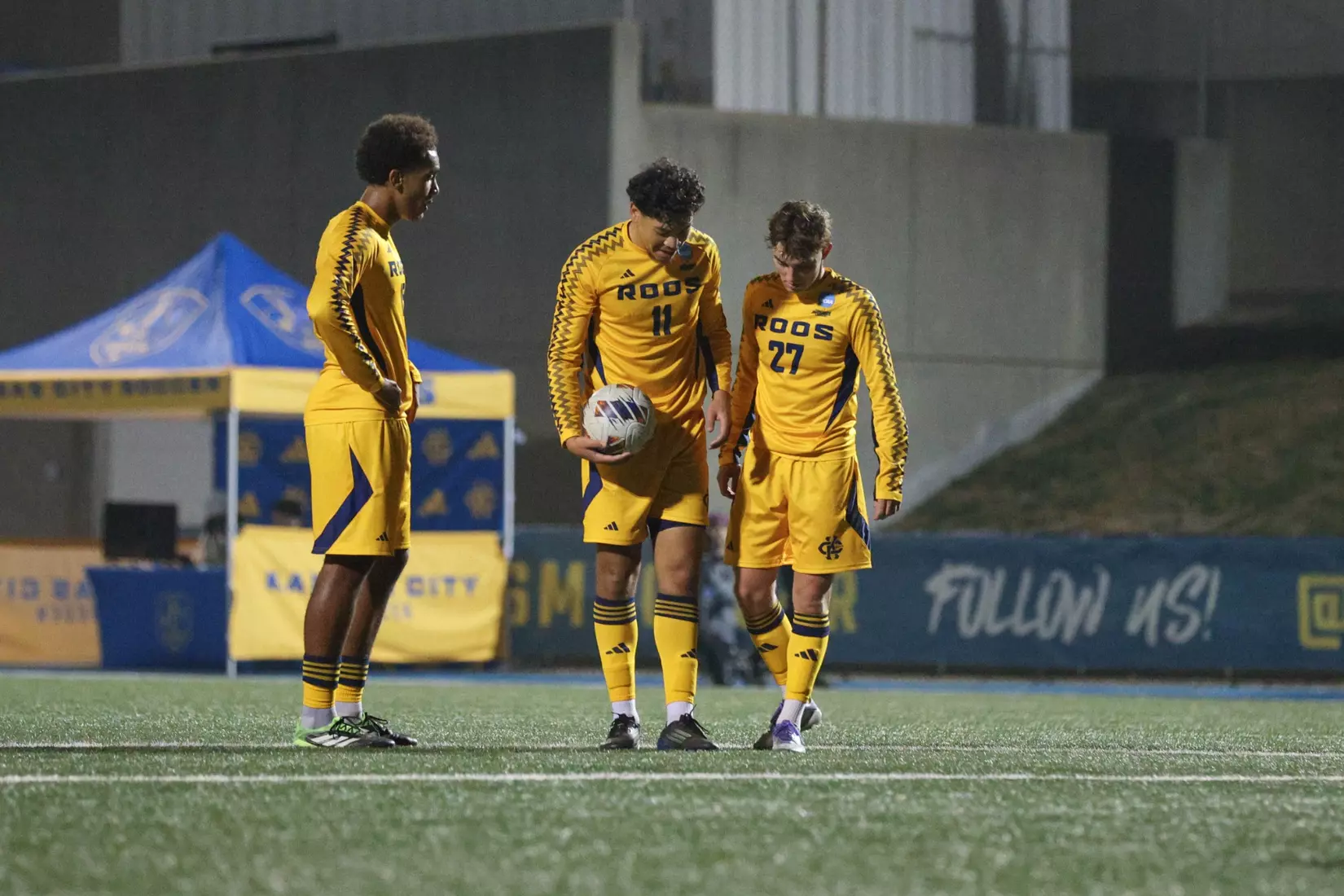 The Roos hosted their first NCAA Championship game in program history, marking a major milestone during only its second trip to the NCAA Tournament. The Roos secured a 1–0 win over Lindenwood behind steady possession and disciplined defensive play. This further advances them into postseason action and highlights the program’s continued growth on the national stage. They will next play at Stanford on Nov. 23 at 7 p.m. CST.