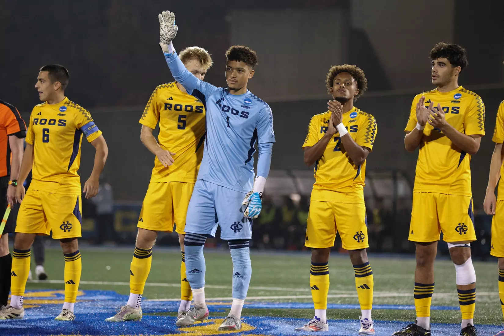 The Roos hosted their first NCAA Championship game in program history, marking a major milestone during only its second trip to the NCAA Tournament. The Roos secured a 1–0 win over Lindenwood behind steady possession and disciplined defensive play. This further advances them into postseason action and highlights the program’s continued growth on the national stage. They will next play at Stanford on Nov. 23 at 7 p.m. CST.