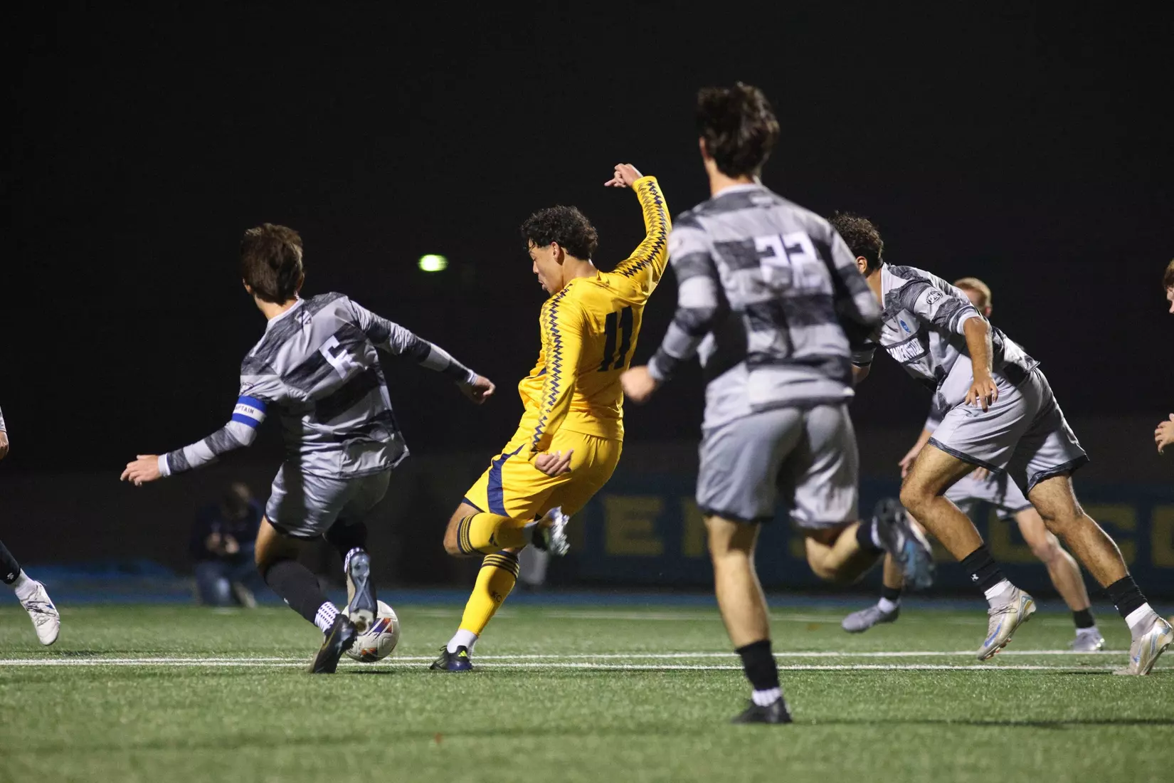 The Roos hosted their first NCAA Championship game in program history, marking a major milestone during only its second trip to the NCAA Tournament. The Roos secured a 1–0 win over Lindenwood behind steady possession and disciplined defensive play. This further advances them into postseason action and highlights the program’s continued growth on the national stage. They will next play at Stanford on Nov. 23 at 7 p.m. CST.