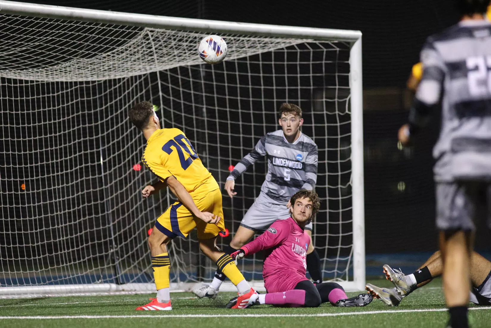 The Roos hosted their first NCAA Championship game in program history, marking a major milestone during only its second trip to the NCAA Tournament. The Roos secured a 1–0 win over Lindenwood behind steady possession and disciplined defensive play. This further advances them into postseason action and highlights the program’s continued growth on the national stage. They will next play at Stanford on Nov. 23 at 7 p.m. CST.