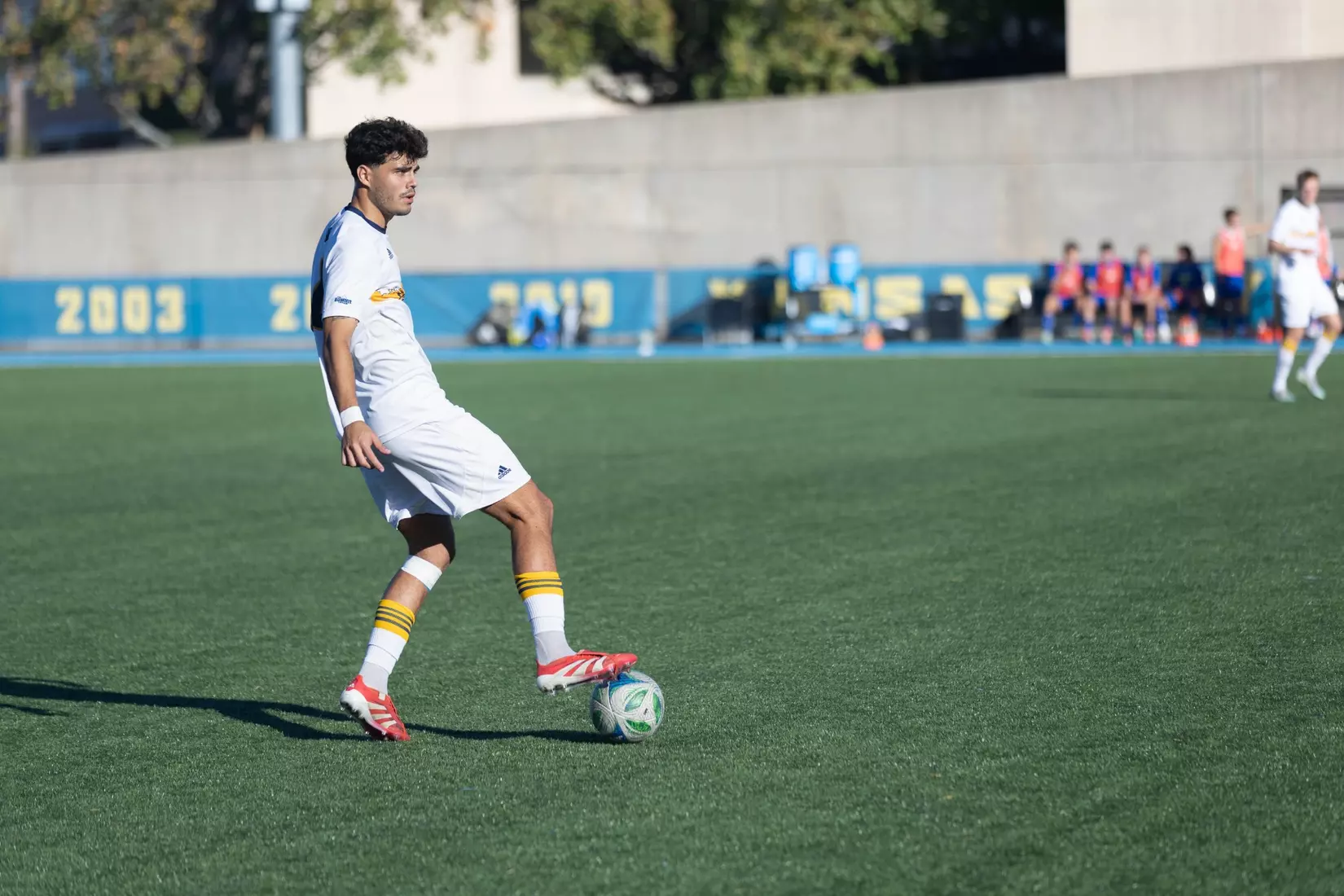 In the final game of the regular season, the Roos went up against the Delaware Blue Hens to fight for the Summit League Regular Season Championship. With a tough game at play, the Roos ended the game with a tie, securing their position as the 2025 Regular Season Champions.