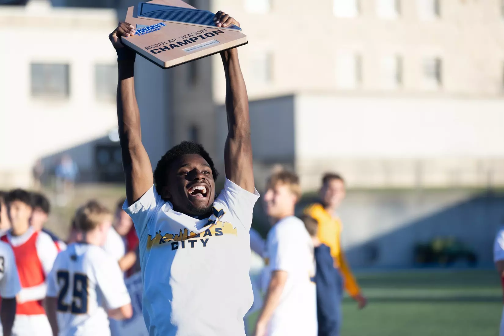 In the final game of the regular season, the Roos went up against the Delaware Blue Hens to fight for the Summit League Regular Season Championship. With a tough game at play, the Roos ended the game with a tie, securing their position as the 2025 Regular Season Champions.