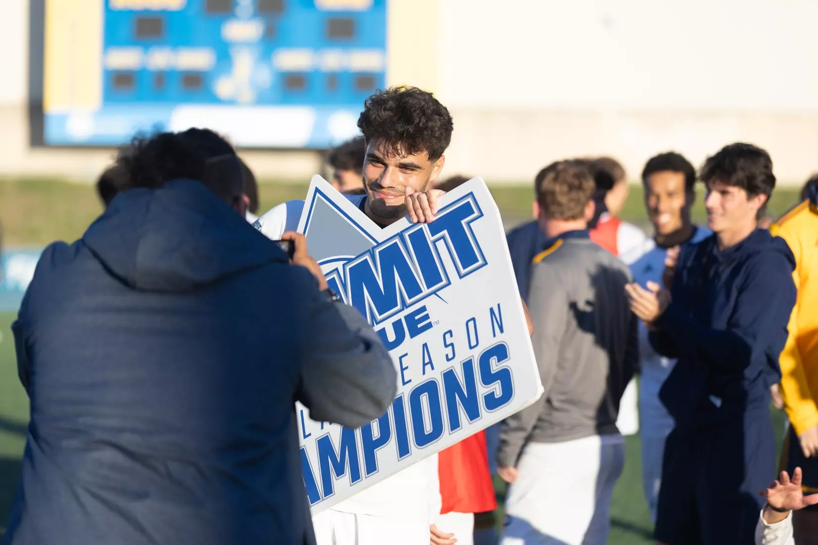 In the final game of the regular season, the Roos went up against the Delaware Blue Hens to fight for the Summit League Regular Season Championship. With a tough game at play, the Roos ended the game with a tie, securing their position as the 2025 Regular Season Champions.