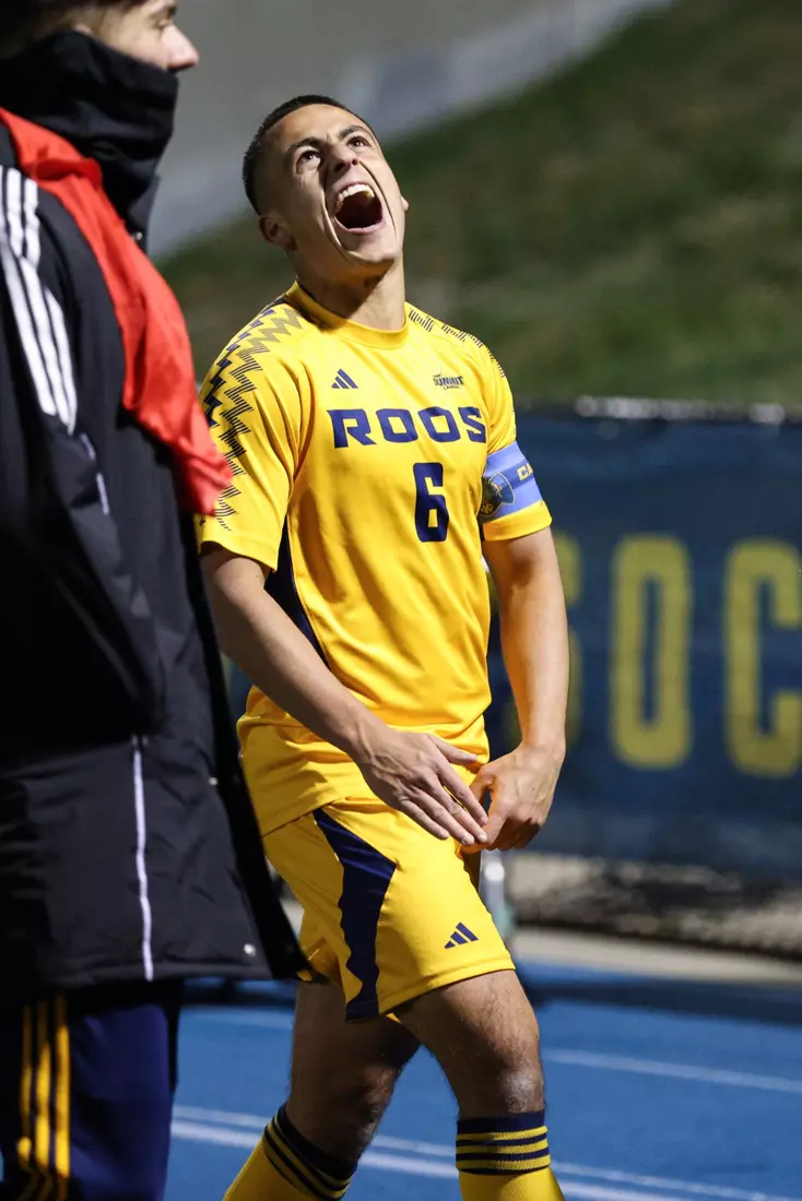 Kansas City Men's Soccer advanced to its fourth-straight Summit League Title Match on Nov. 9, 2025, defeating Delaware 2-0.