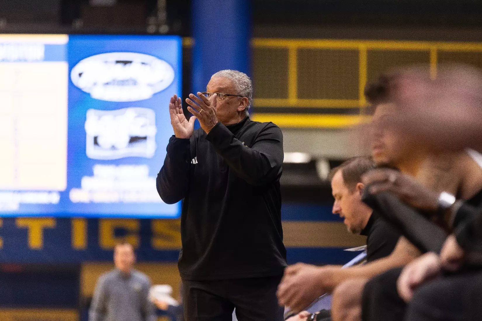 Kansas City Men's Basketball took down Spurgeon 102-75 on December 13, 2025, behind 20-point performances from Kasheem Grady and Jerome Palm.