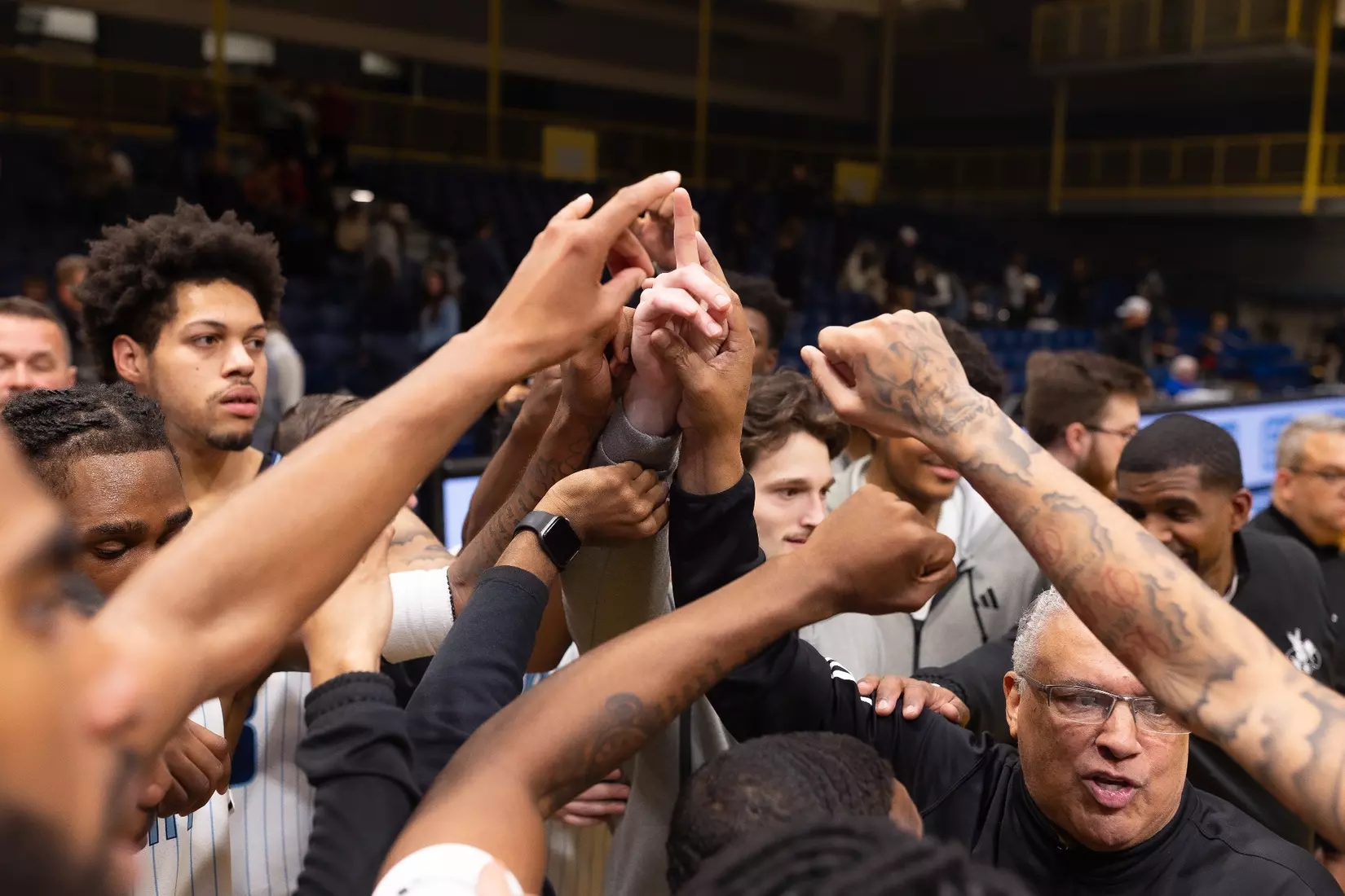 Kansas City Men's Basketball took down Spurgeon 102-75 on December 13, 2025, behind 20-point performances from Kasheem Grady and Jerome Palm.