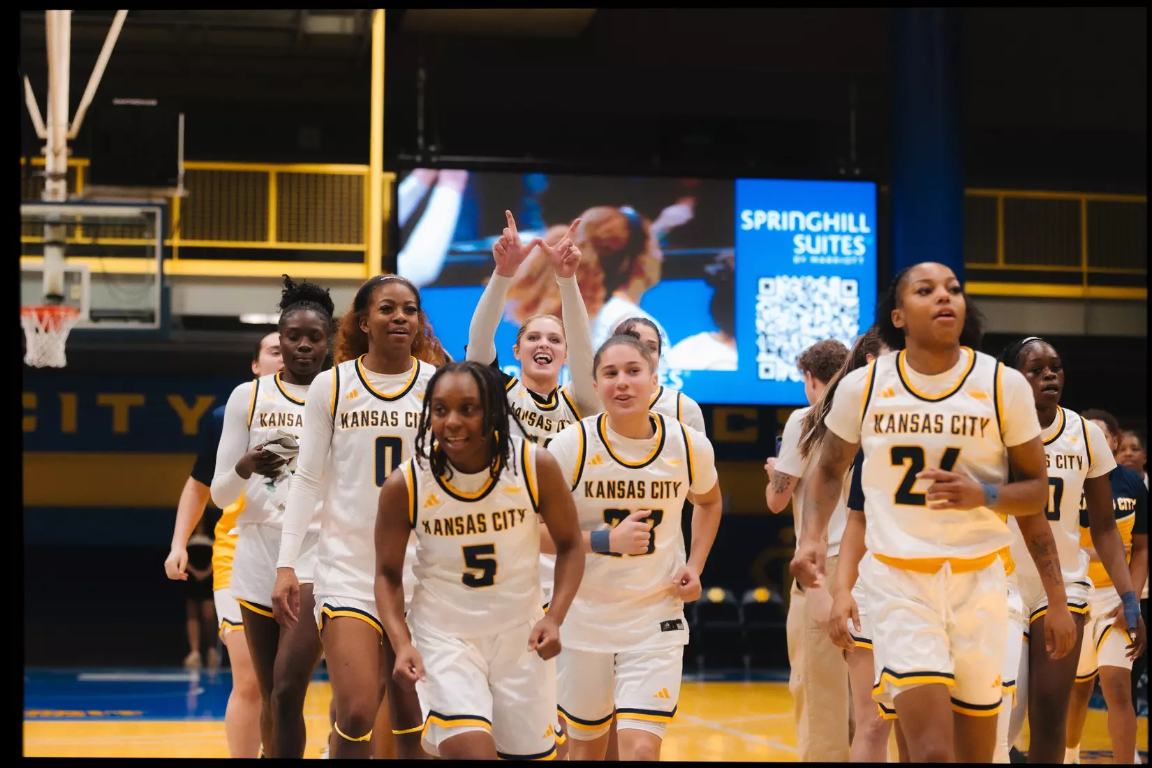 Kansas City Roos' Women's Basketball dominated Omaha with a 61-59 win on December 31, 2025.