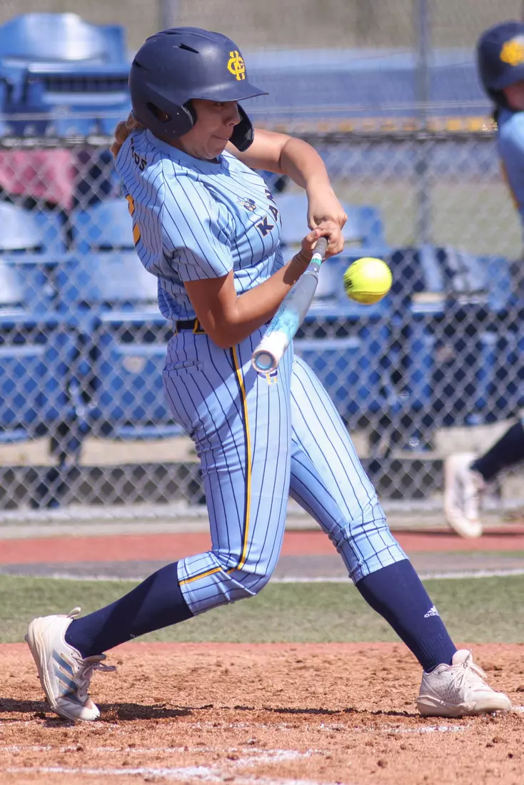 Kansas City Softball split a pair of games with SIUE, winning the first 3-2 in walk-off fashion and falling in the second 8-0. Grace Batdorf secured the walk-off win for the Roos and Sabrina Rodgers led the Roos from the plate going 4-of-6 on the day.