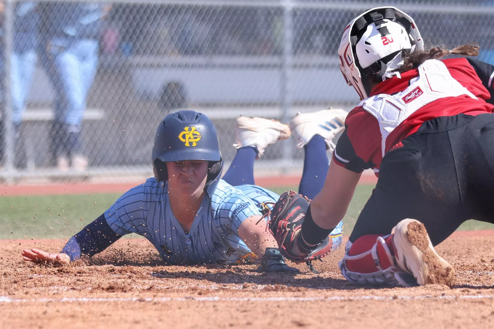 Kansas City Softball split a pair of games with SIUE, winning the first 3-2 in walk-off fashion and falling in the second 8-0. Grace Batdorf secured the walk-off win for the Roos and Sabrina Rodgers led the Roos from the plate going 4-of-6 on the day.