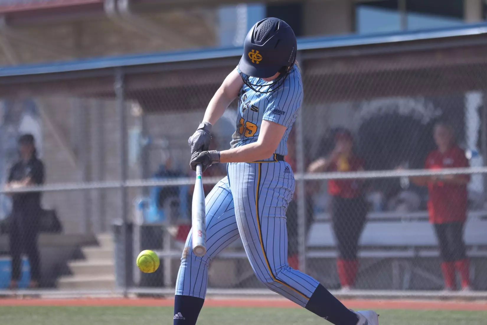 Kansas City Softball split a pair of games with SIUE, winning the first 3-2 in walk-off fashion and falling in the second 8-0. Grace Batdorf secured the walk-off win for the Roos and Sabrina Rodgers led the Roos from the plate going 4-of-6 on the day.