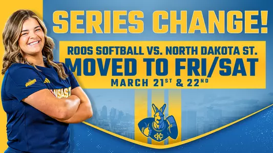 Softball Series Moved vs. NDSU