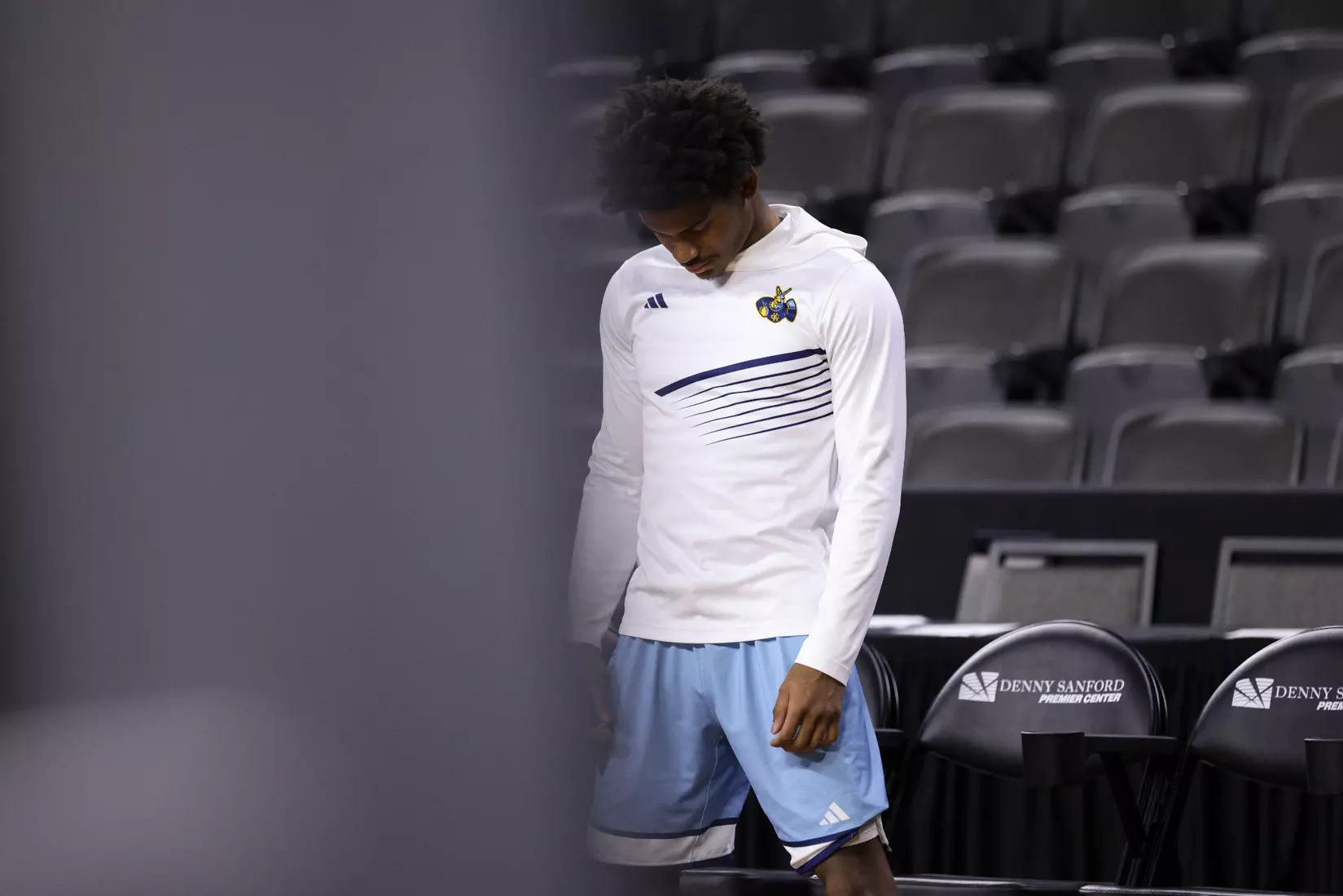 Kansas City Men's Basketball fell to #1 Omaha, 70-61 in the Quarter Finals of the Summit League Tournament. Jamar Brown went for 27 points and Melvyn Ebonkoli had a career-high tying three blocks.