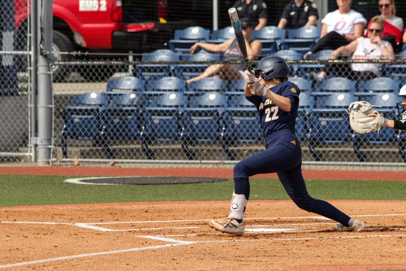 Kansas City Softball went toe-to-toe with Omaha in the series finale on Apr. 13, 2025, eventually dropping a 3-1 decision.