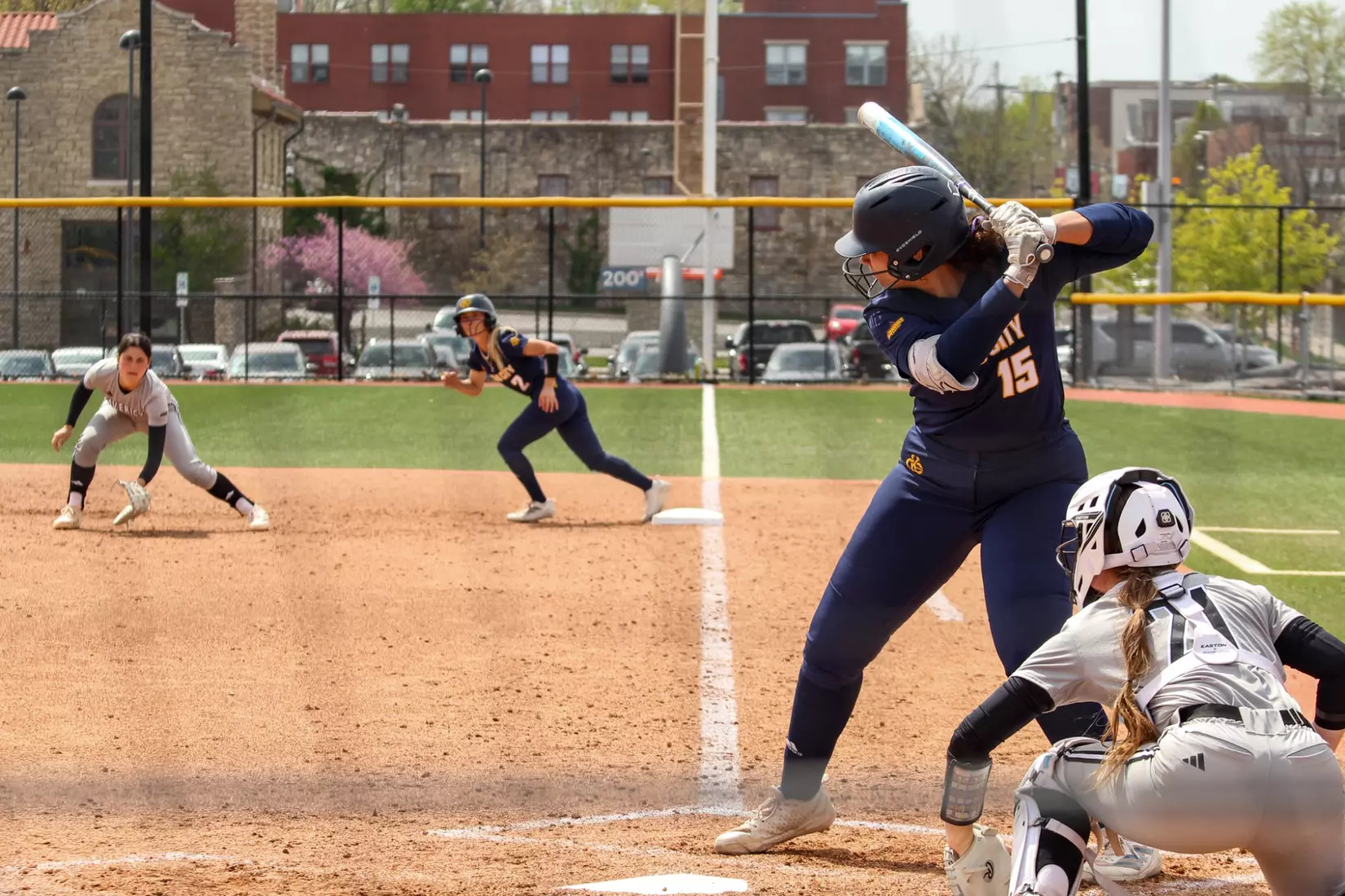 Kansas City Softball went toe-to-toe with Omaha in the series finale on Apr. 13, 2025, eventually dropping a 3-1 decision.