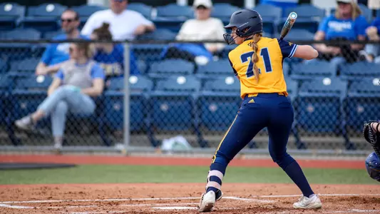 Briona Woods batting stance