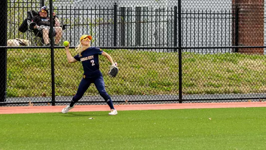 Taylor Kvale Throwing Ball to Infield