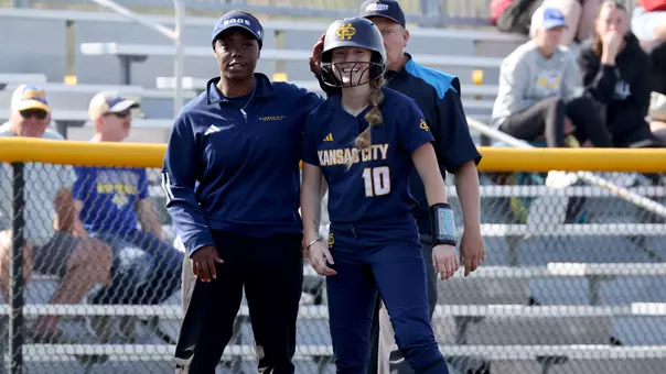 Lauren Parker Smiling on Third Base