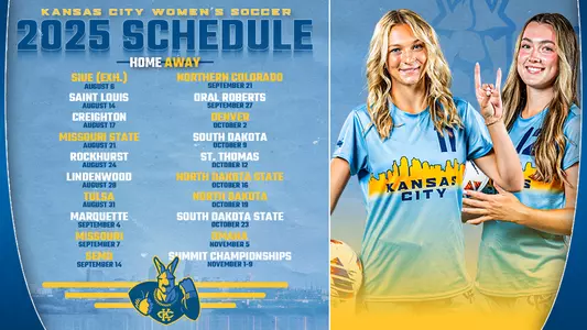 2025 Kansas City Women's Soccer Schedule