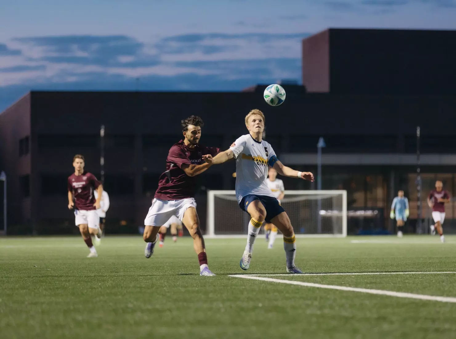 The Kansas City Roos opened their home slate with a 2-1 win over Missouri State on August 25, 2025. In front of a packed Durwood Stadium, the Roos battled through a physical matchup, sealing the rivalry victory with strong defense and clutch finishing.