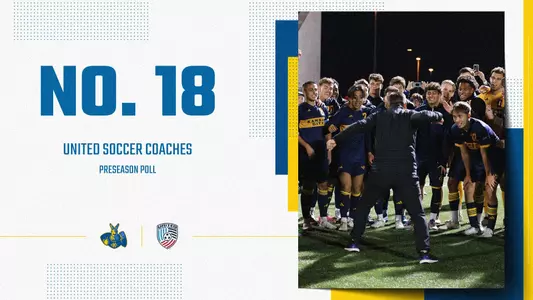 Men's Soccer Ranked No. 18 in USC Preseason Poll
