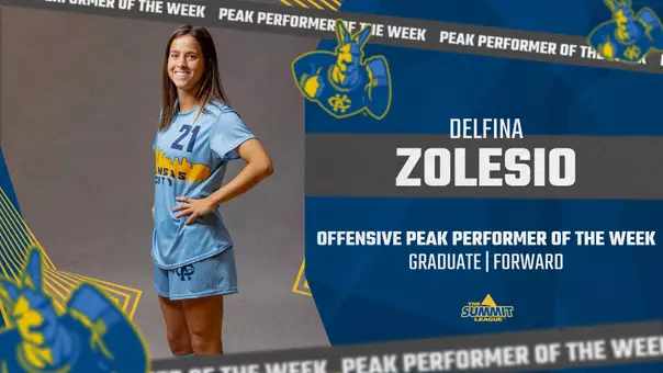 Zolesio Peak performer of the week