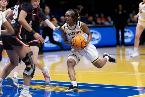 Facing against the Denver Pioneers, the Kansas City Roos came out firing in the first quarter, building an early 7-point lead and setting the tone with confidence and intensity. The Roos controlled the tempo early, showing strong execution on both ends of the court and feeding off their momentum. However, as the game progressed, Denver began to shift the energy, gaining control throughout the remaining quarters and applying consistent pressure. Despite the strong start and determined effort, the Roos ultimately fell to the Pioneers, resulting in a final score of 79–63.