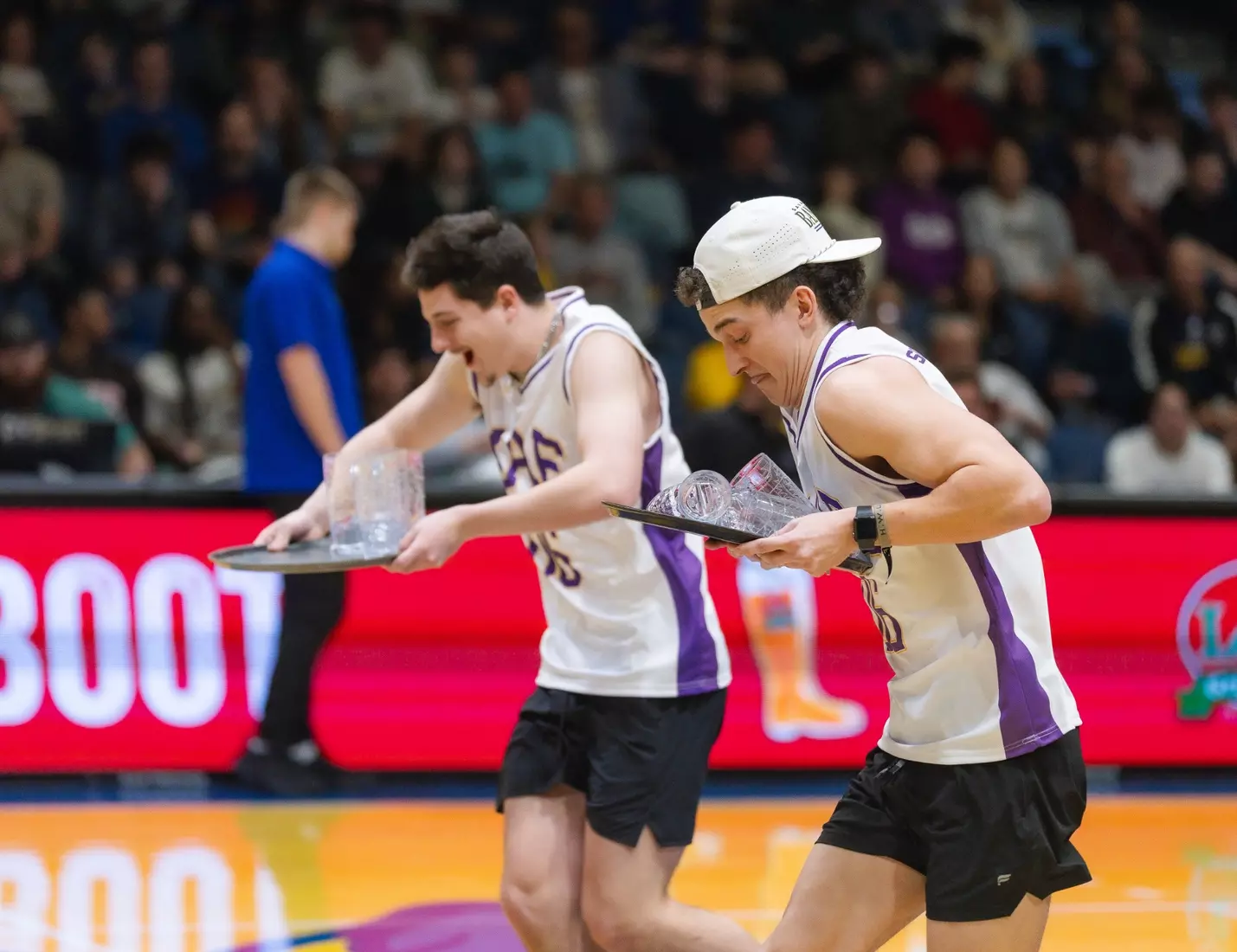In the second to last home game of the season, the Kansas City Roos faced up against the South Dakota State Jackrabbits. Starting strong in the first half the Roos kept up a good momentum, putting pressure on the Jackrabbits. Despite this pressure, the Roos would ultimately fall to the Jackrabbits with a final score of 73-59. The Roos will recognize the senior players this Saturday during the last home game of the season against Oral Roberts Golden Eagles.