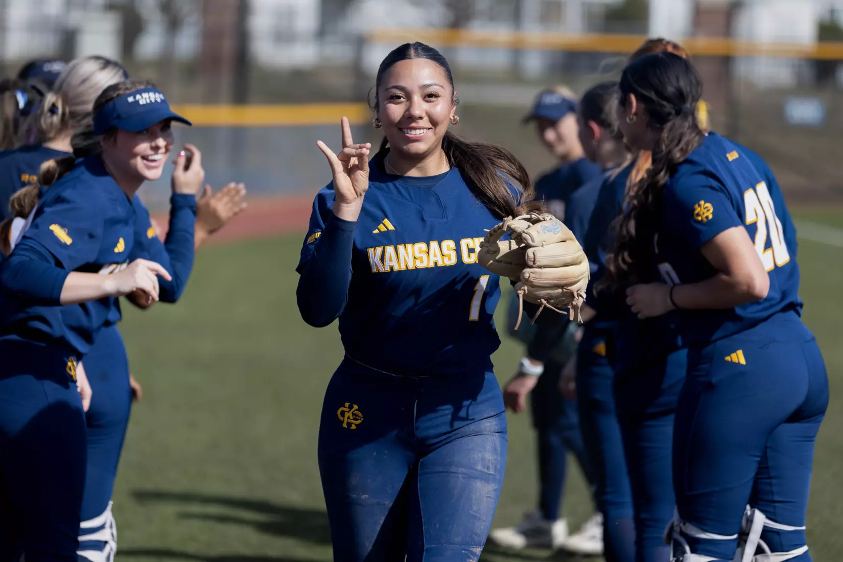 The Kansas City Roos softball team dominated the Western Illinois Leathernecks with an 8–0 shutout victory, during their second home game of the season. The Roos set the tone early and never let up, controlling the game from the first pitch to the final out. Strong performances in the circle and at the plate fueled the win, giving the Roos a statement victory at home. The team will look to carry this momentum into their next matchup.