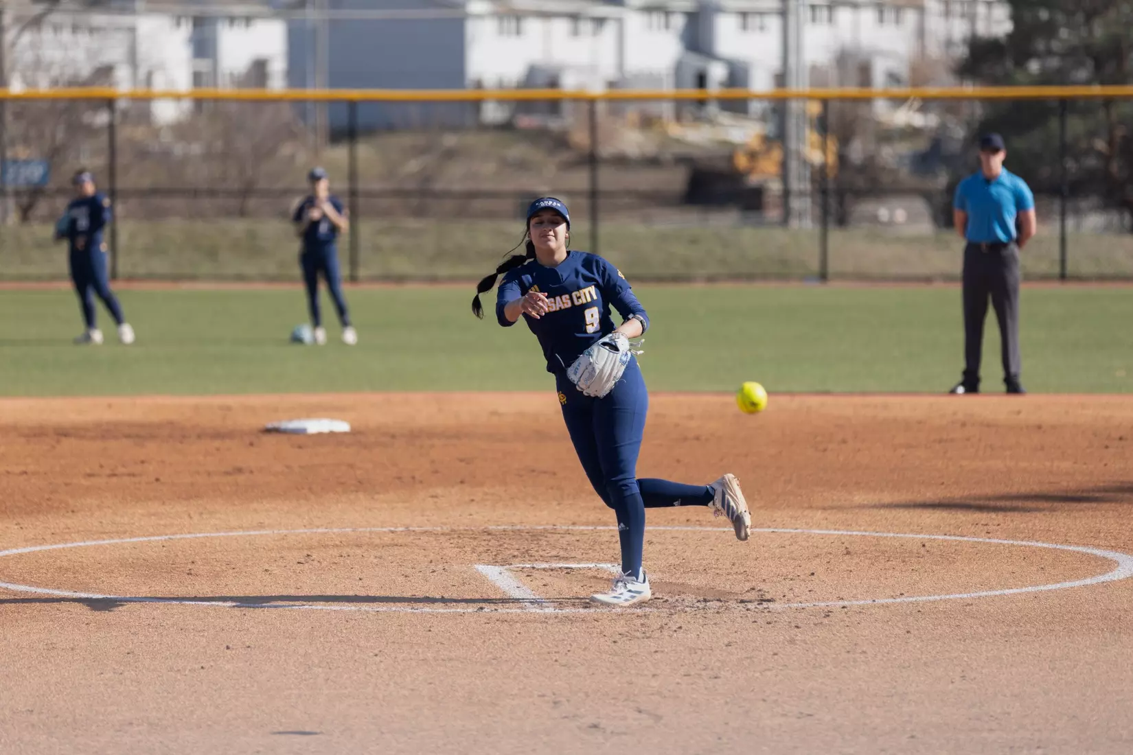 The Kansas City Roos softball team dominated the Western Illinois Leathernecks with an 8–0 shutout victory, during their second home game of the season. The Roos set the tone early and never let up, controlling the game from the first pitch to the final out. Strong performances in the circle and at the plate fueled the win, giving the Roos a statement victory at home. The team will look to carry this momentum into their next matchup.
