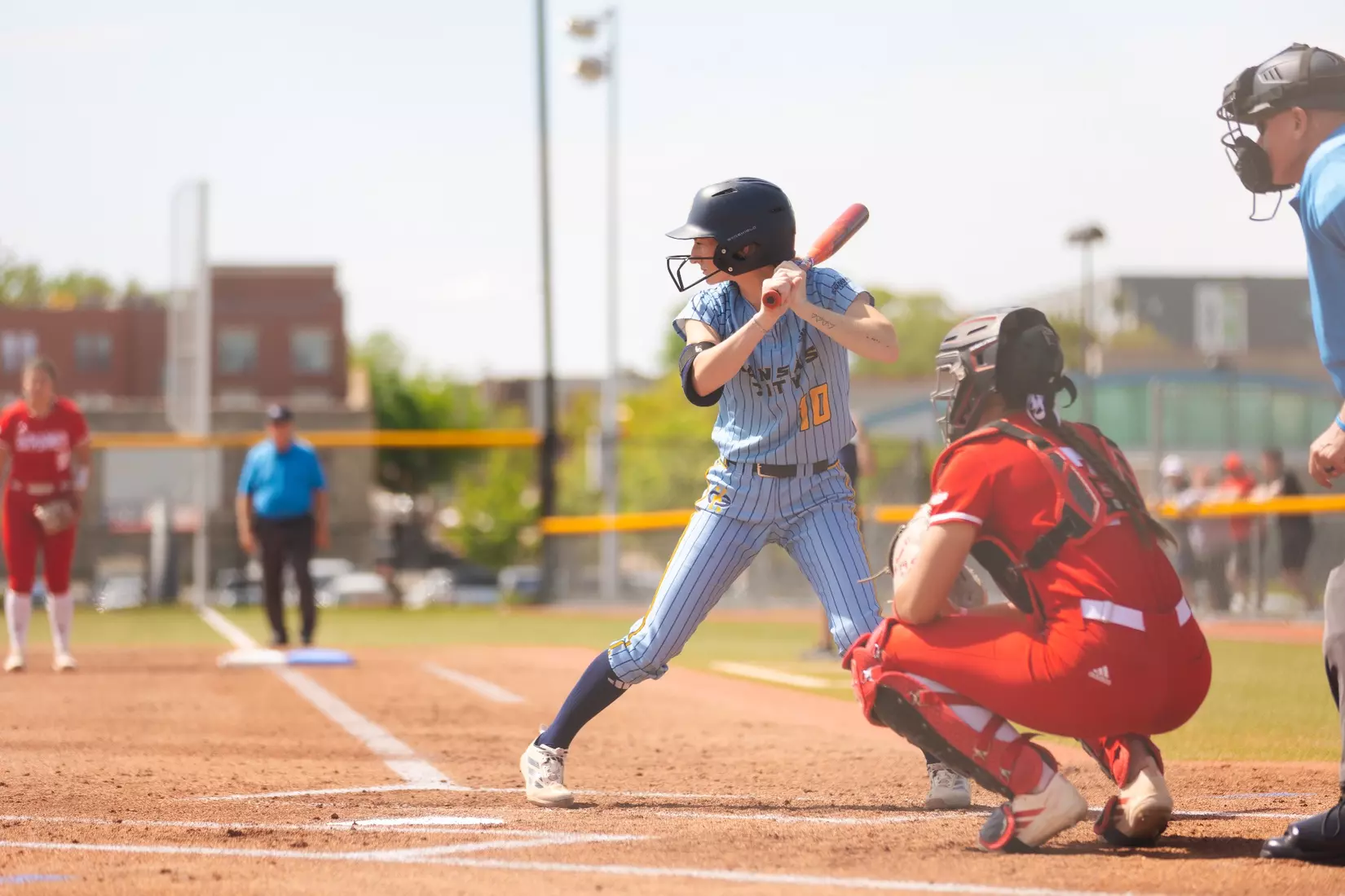 Kansas City Softball fell to South Dakota, 5-3 on April 26, 2026. The Roos completed their final home game of the regular season.