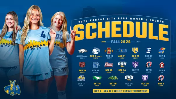 Women's Soccer Scheudle Graphic