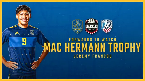Jeremy Francou named a MAC Hermann Trophy Forward to Watch entering 2026