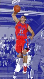 Colon Double-Double Lifts River Hawks Over Dominican, 70-64 Image