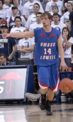 Caiola, River Hawks Cruise Past Mercy, 110-72 Image